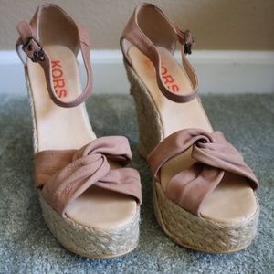 Michael Khors wedge heels